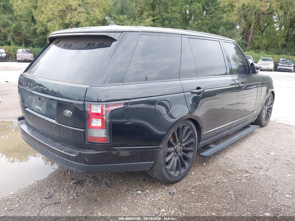 2016 LAND ROVER RANGE ROVER 5.0L V8 SUPERCHARGED — I4