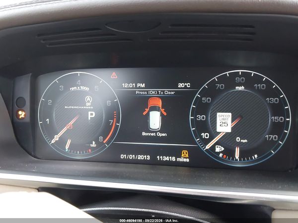 2016 LAND ROVER RANGE ROVER 5.0L V8 SUPERCHARGED — I7