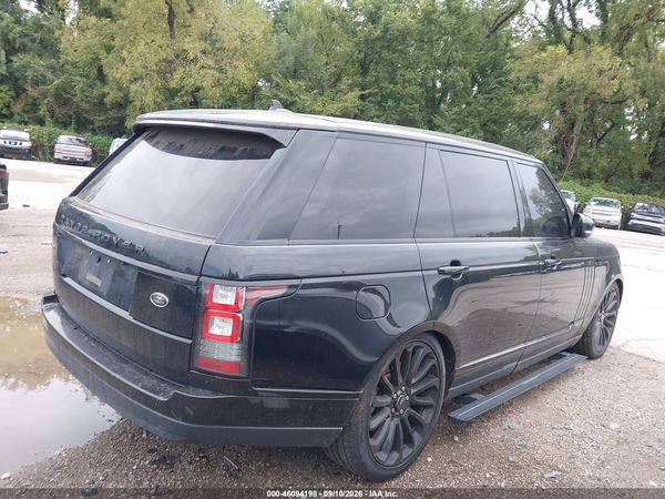 2016 LAND ROVER RANGE ROVER 5.0L V8 SUPERCHARGED — I116