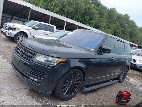 2016 LAND ROVER RANGE ROVER 5.0L V8 SUPERCHARGED — I117