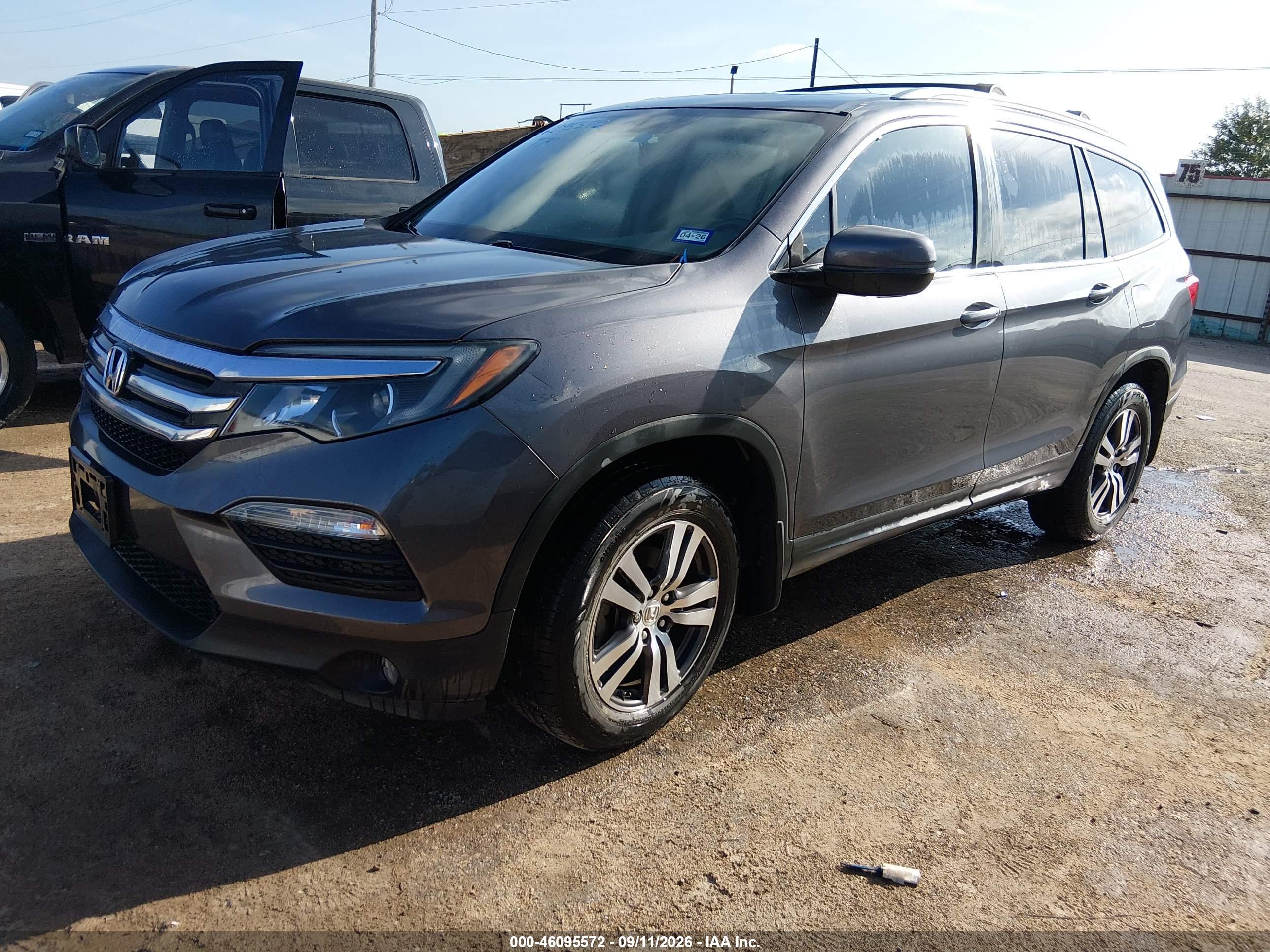 2016 HONDA PILOT EX-L — I2