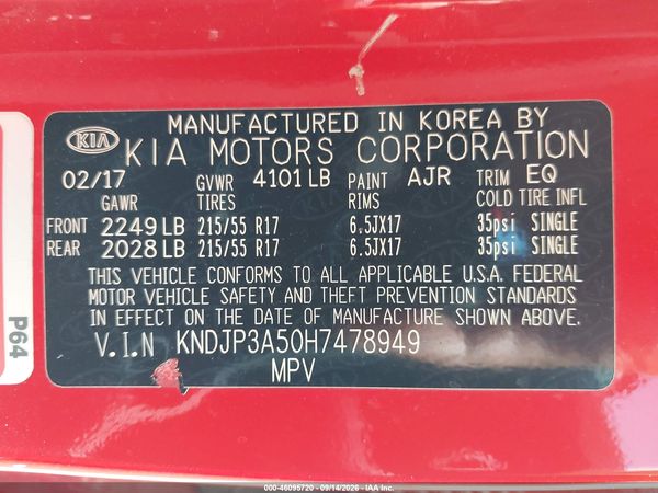 2017 KIA SOUL + — I9