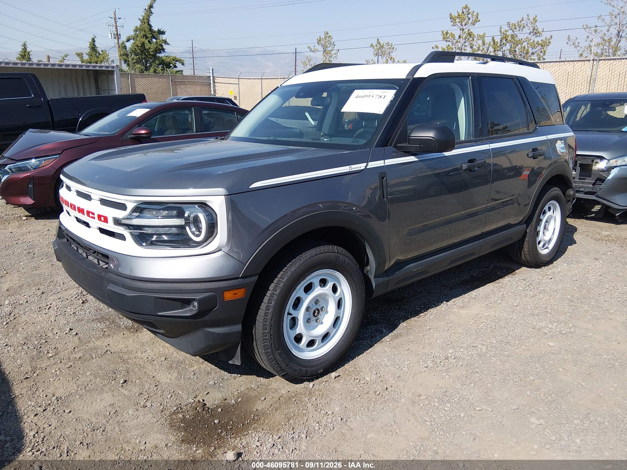 2023 FORD BRONCO SPORT HERITAGE — I2