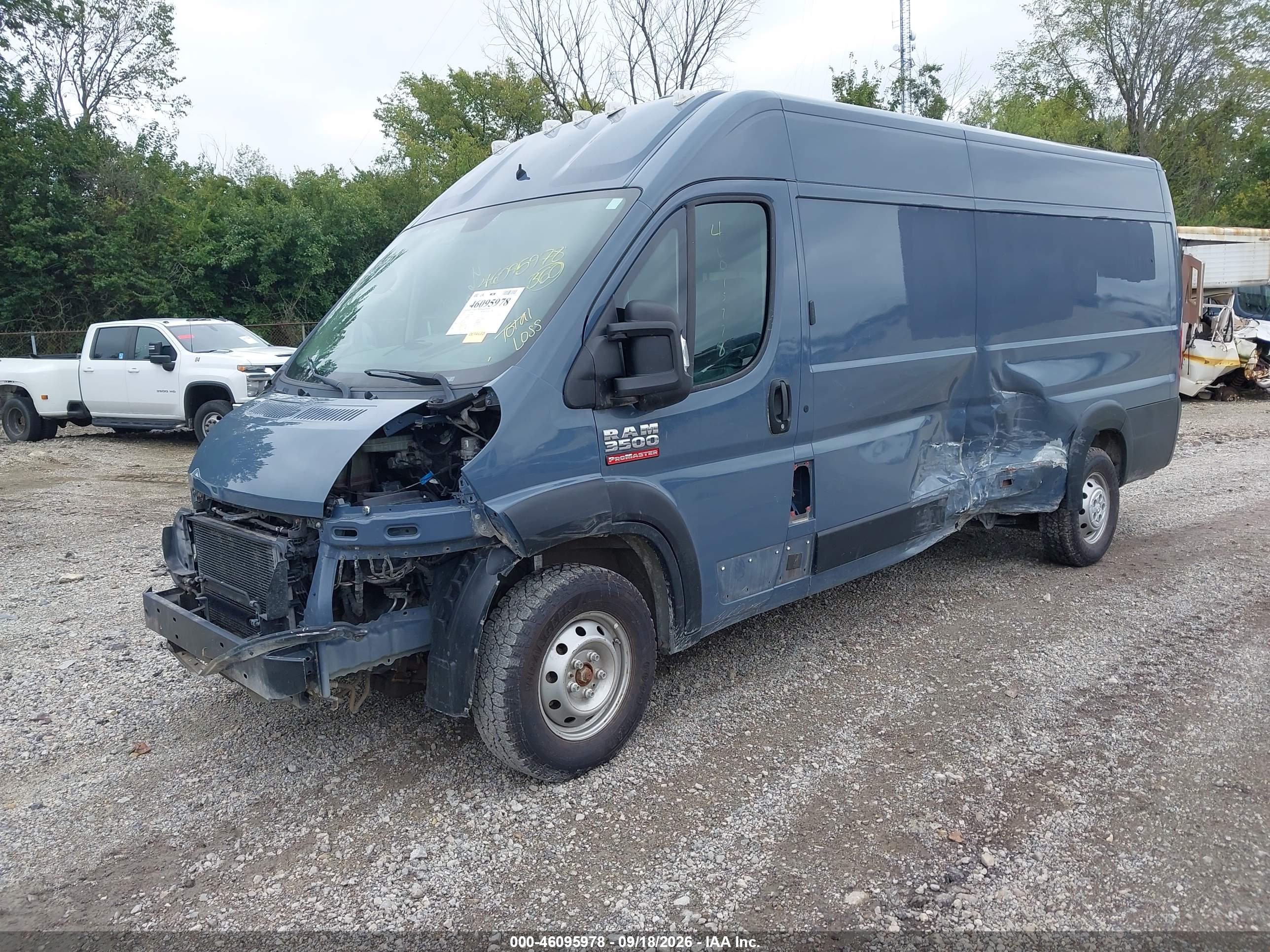 2019 RAM PROMASTER 3500 — I2