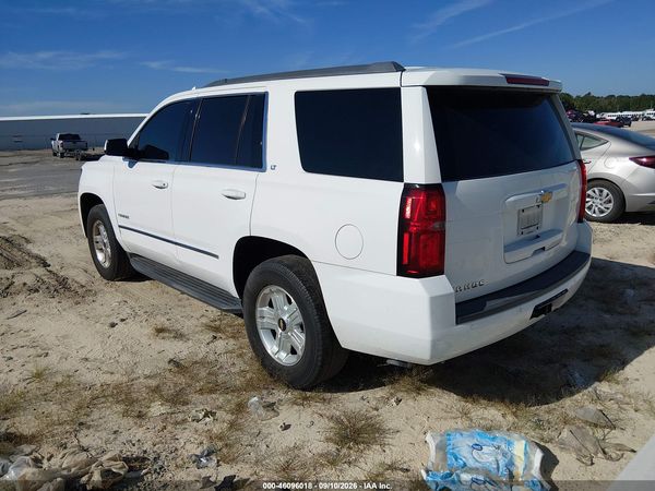 2017 CHEVROLET TAHOE LT — I3