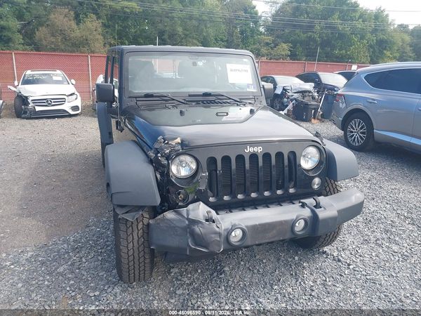 2017 JEEP WRANGLER UNLIMITED SPORT 4X4 — I6