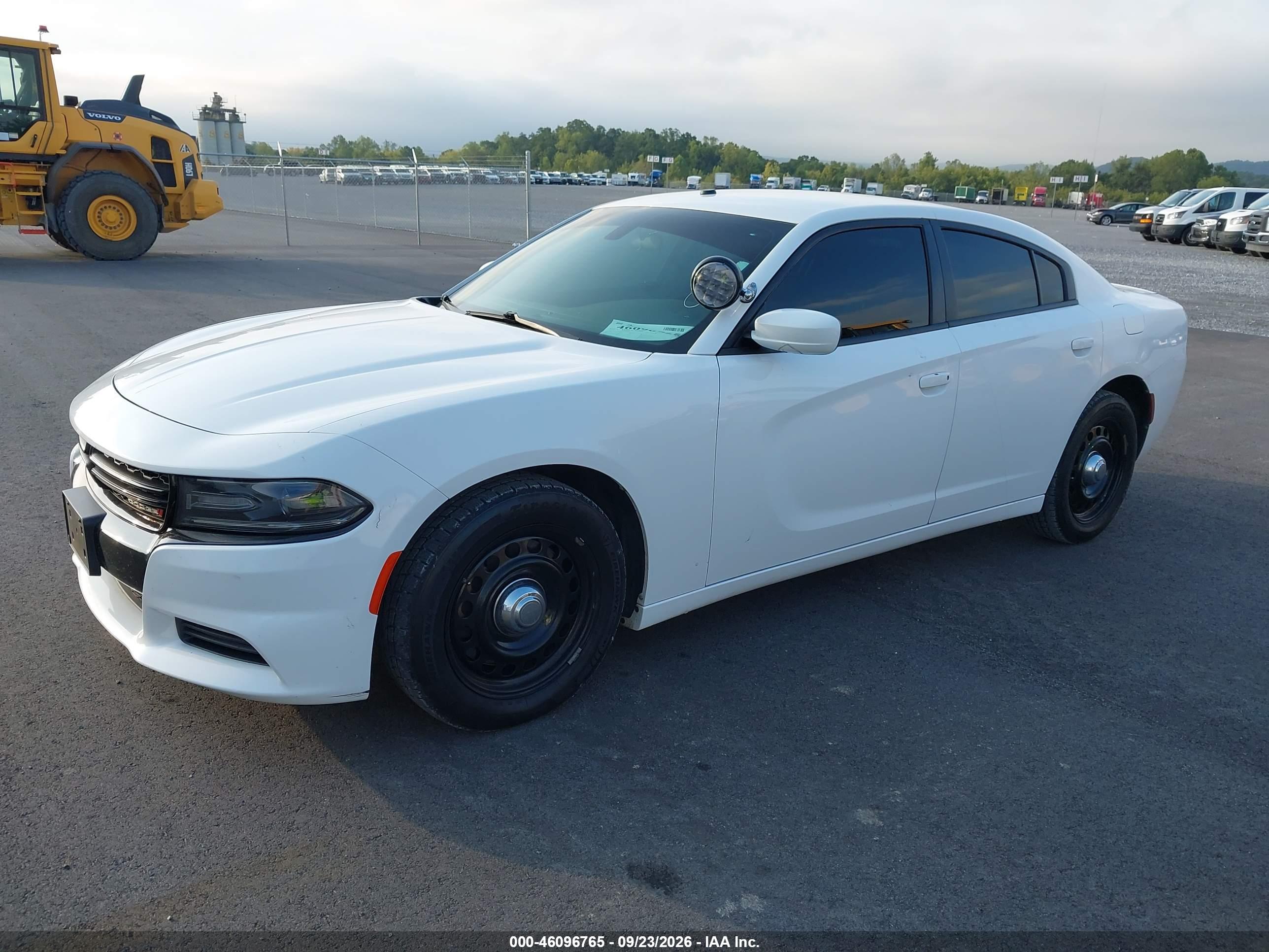 2018 DODGE CHARGER POLICE AWD — I2