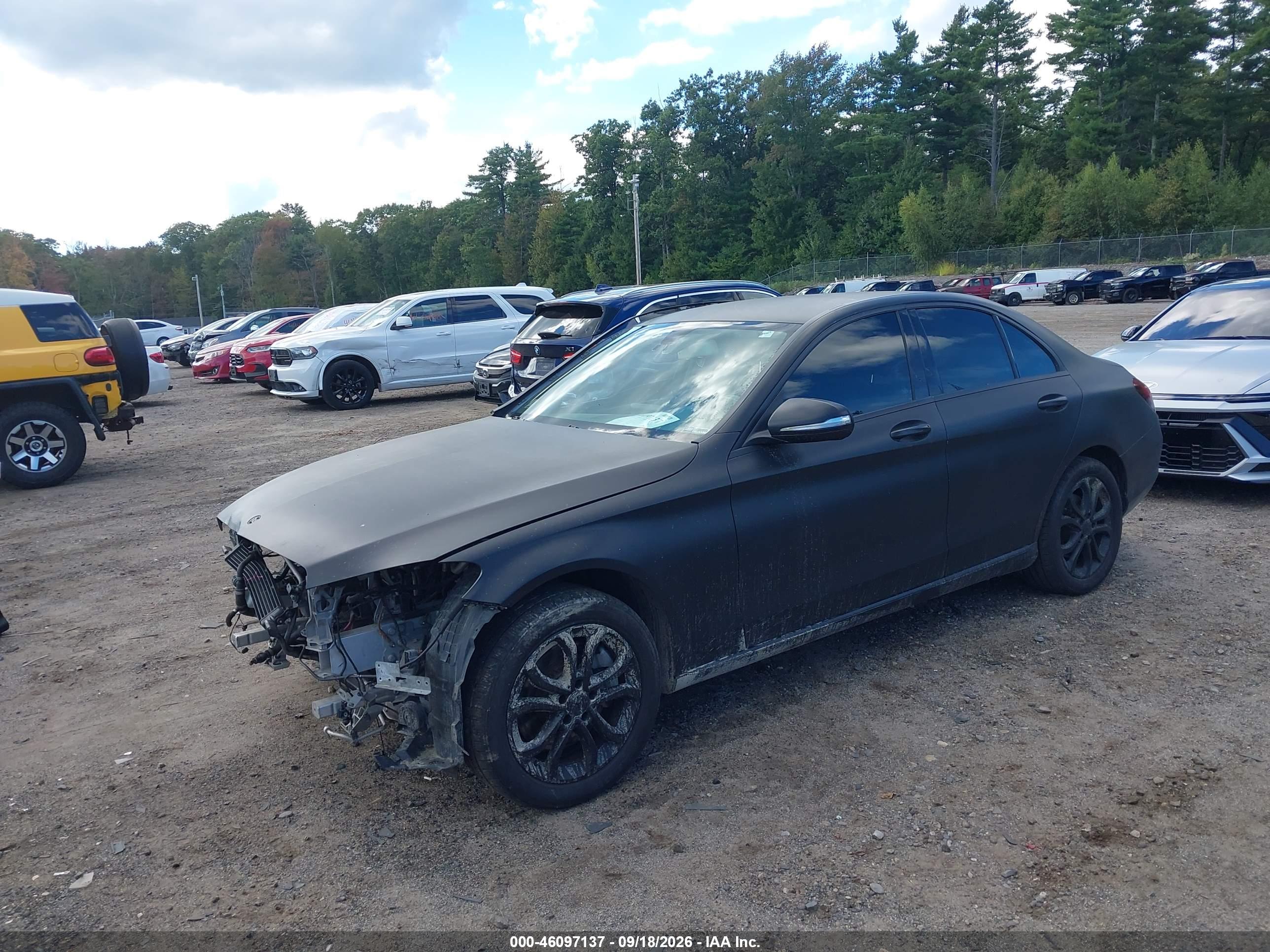 2015 MERCEDES-BENZ C 300 4MATIC — I2