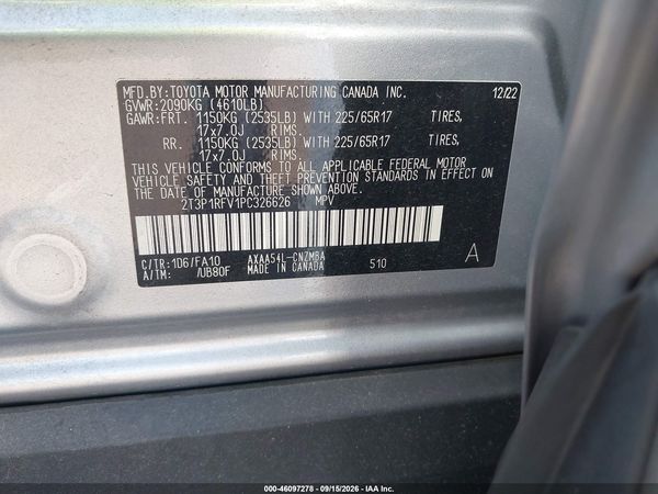 2023 TOYOTA RAV4 XLE — I9