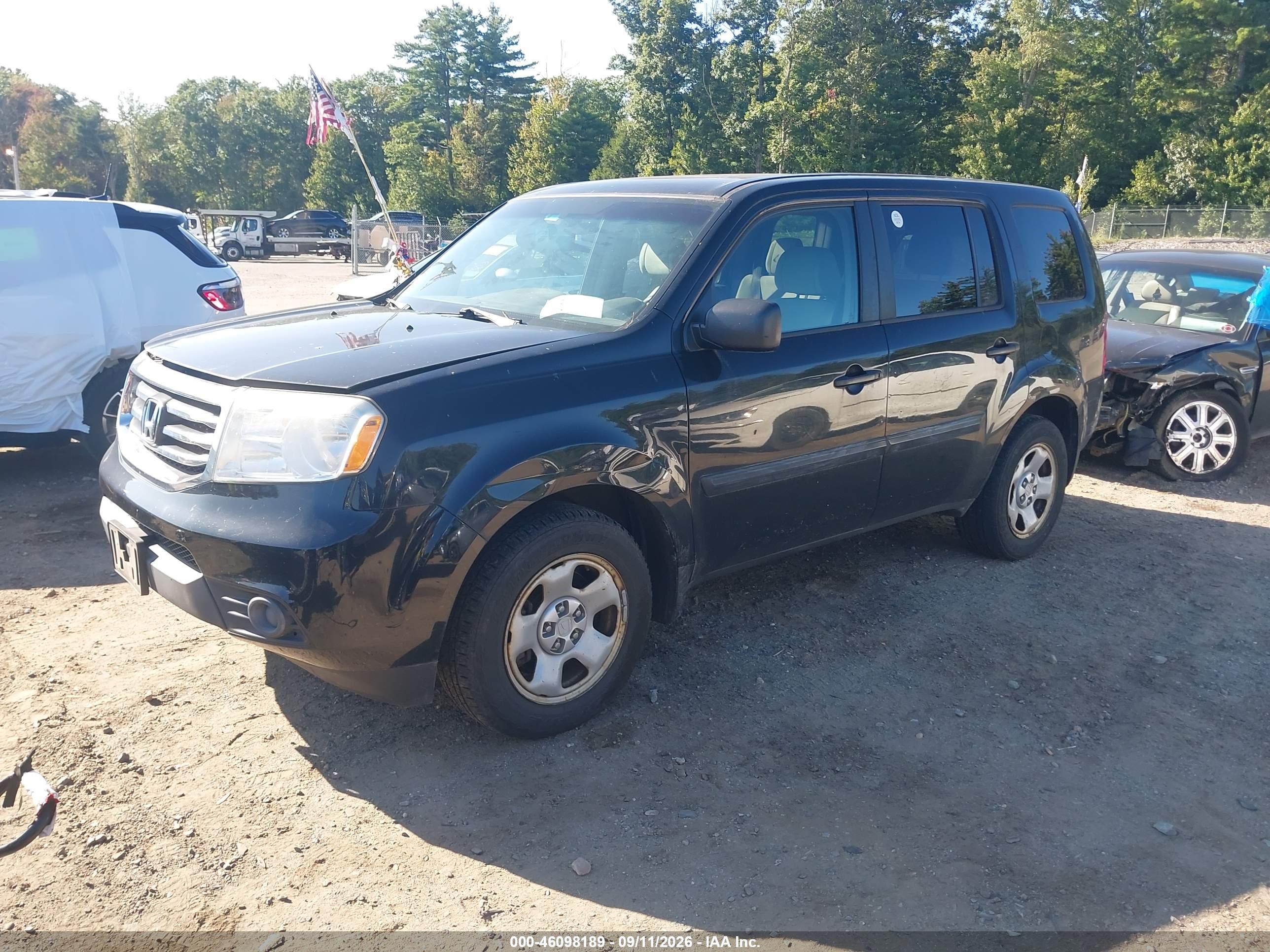 2014 HONDA PILOT LX — I2