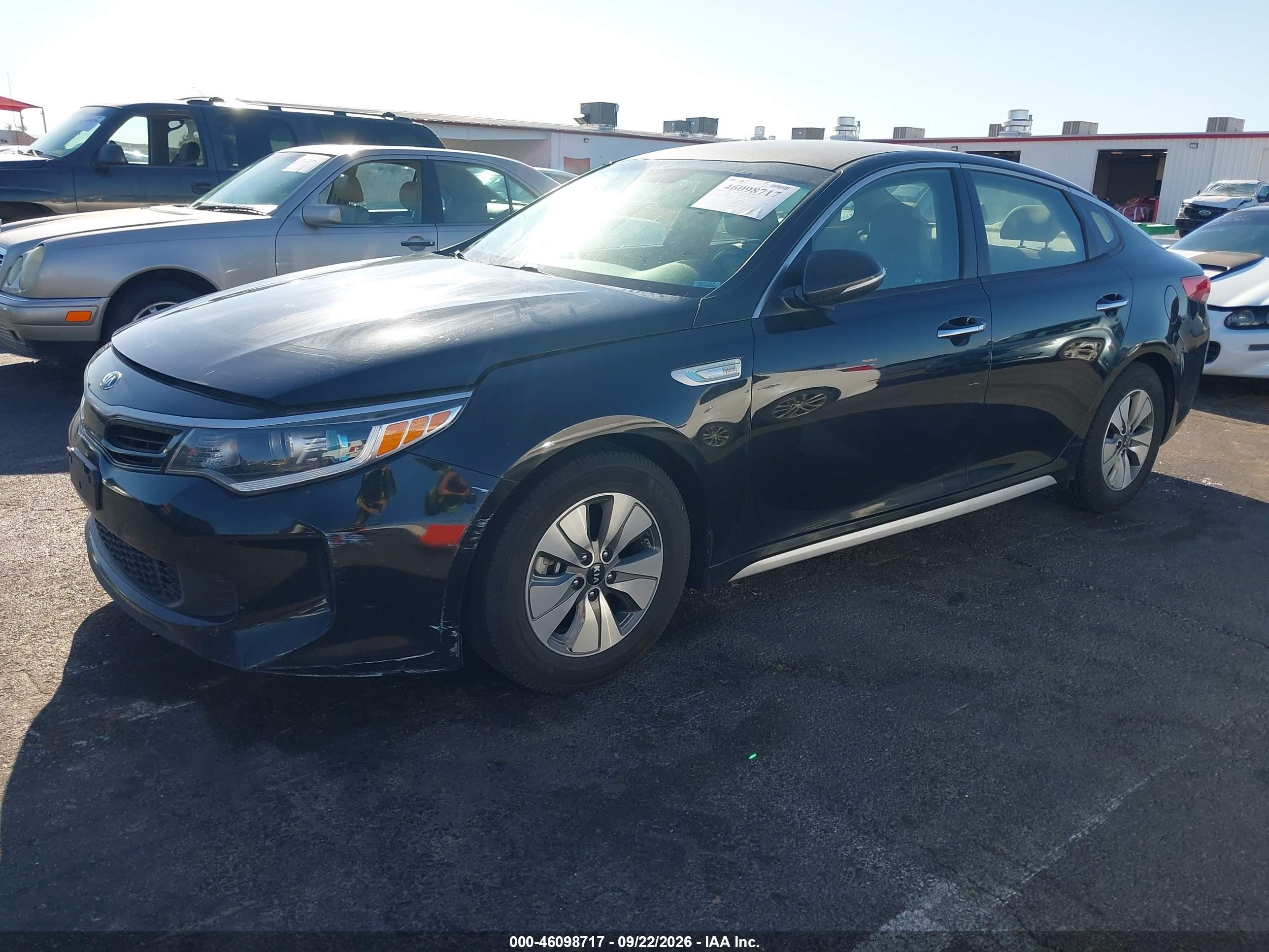 2017 KIA OPTIMA HYBRID Hybrid Base — I2