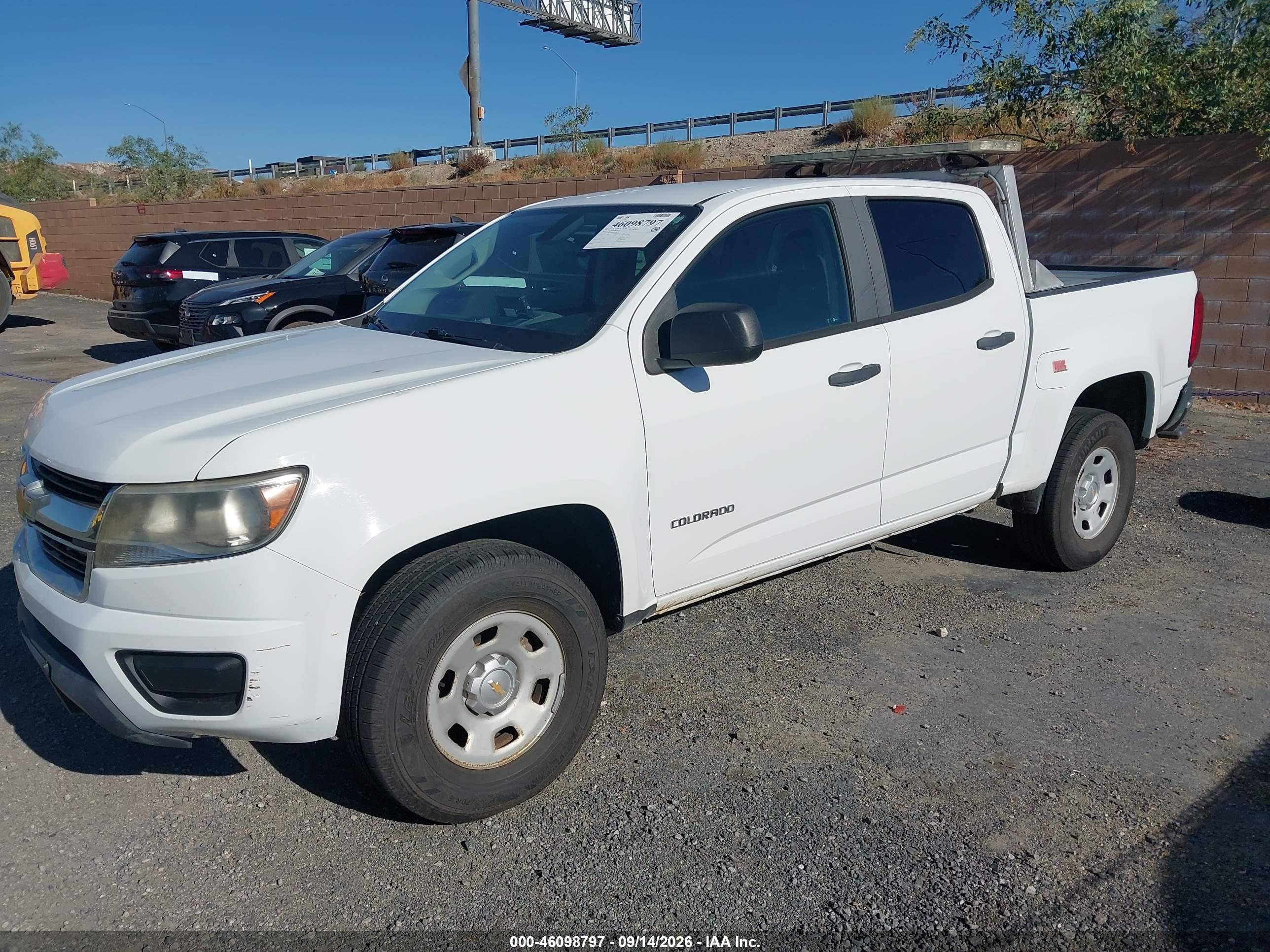 2016 CHEVROLET COLORADO WT — I2