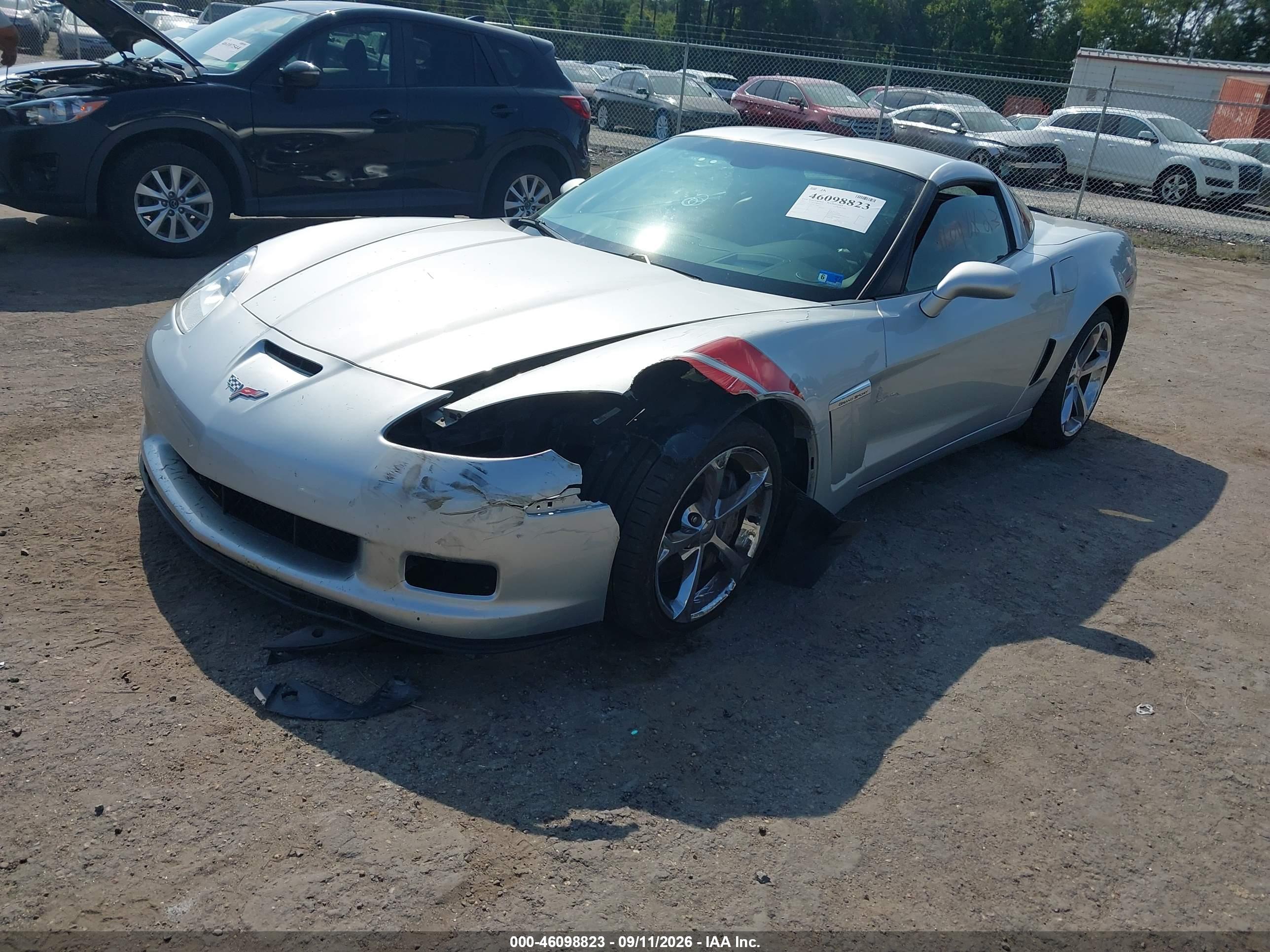 2012 CHEVROLET CORVETTE GRAND SPORT — I2