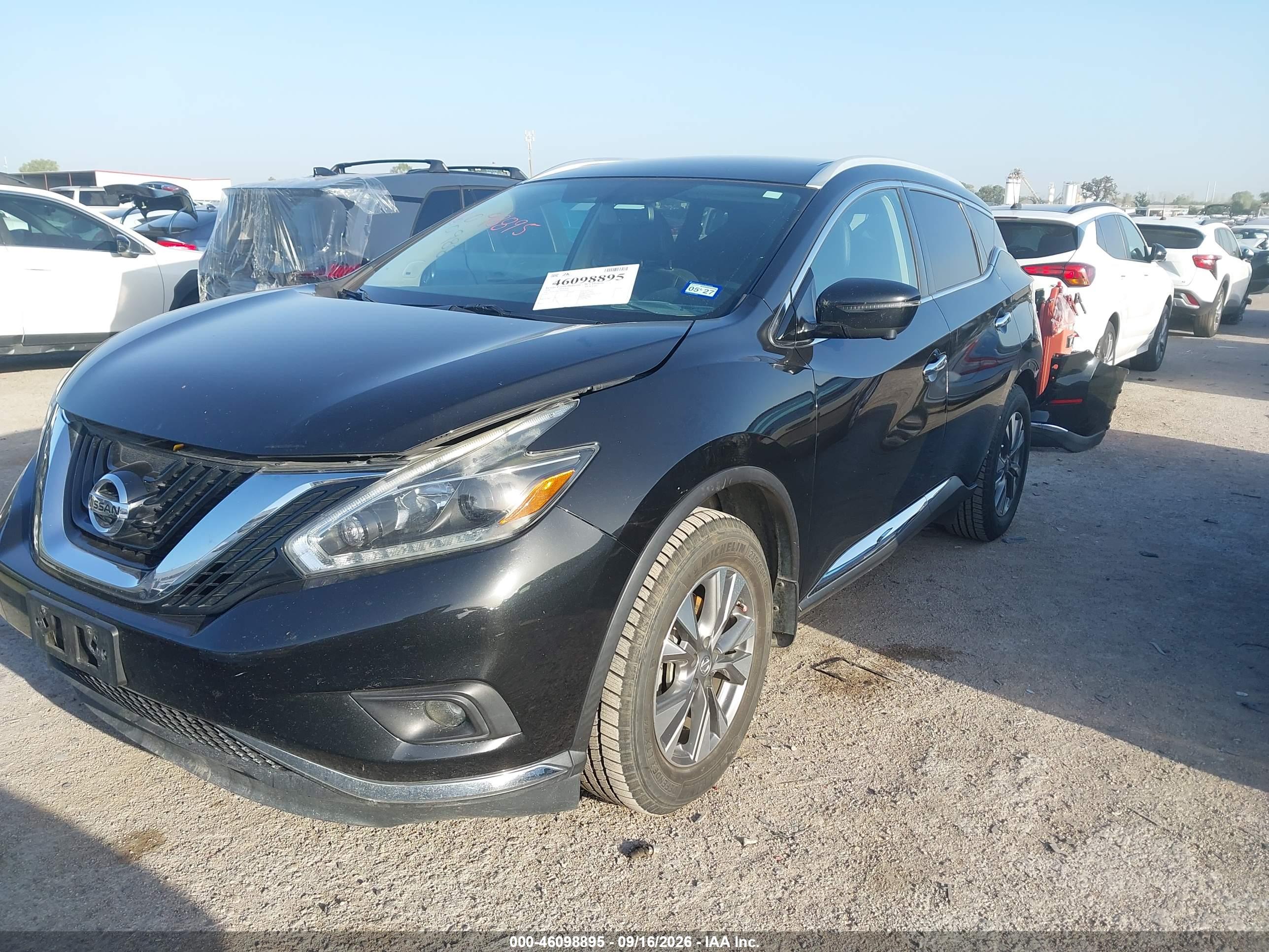 2018 NISSAN MURANO SL — I2