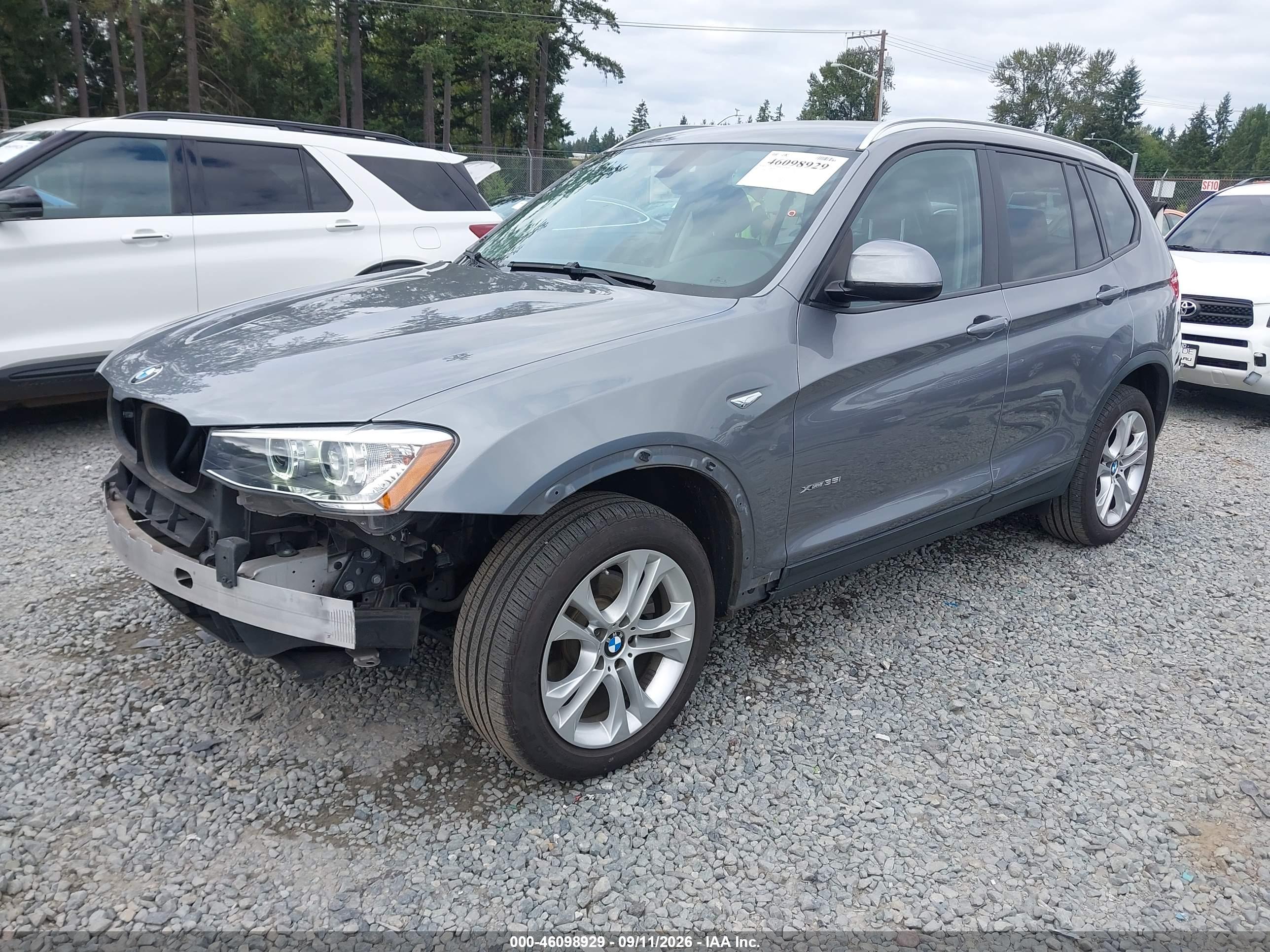 2017 BMW X3 XDRIVE35I — I2