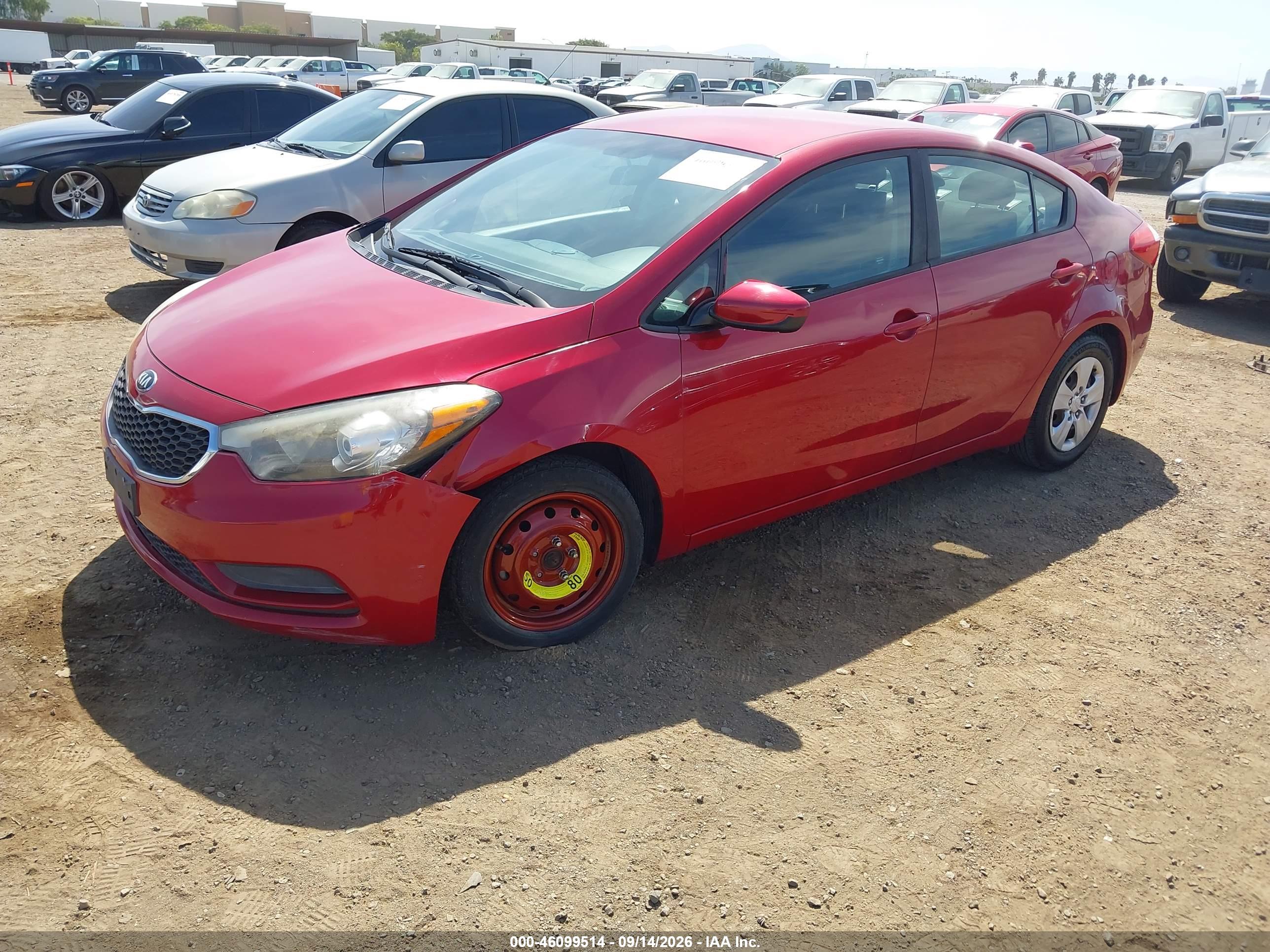 2016 KIA FORTE LX — I2