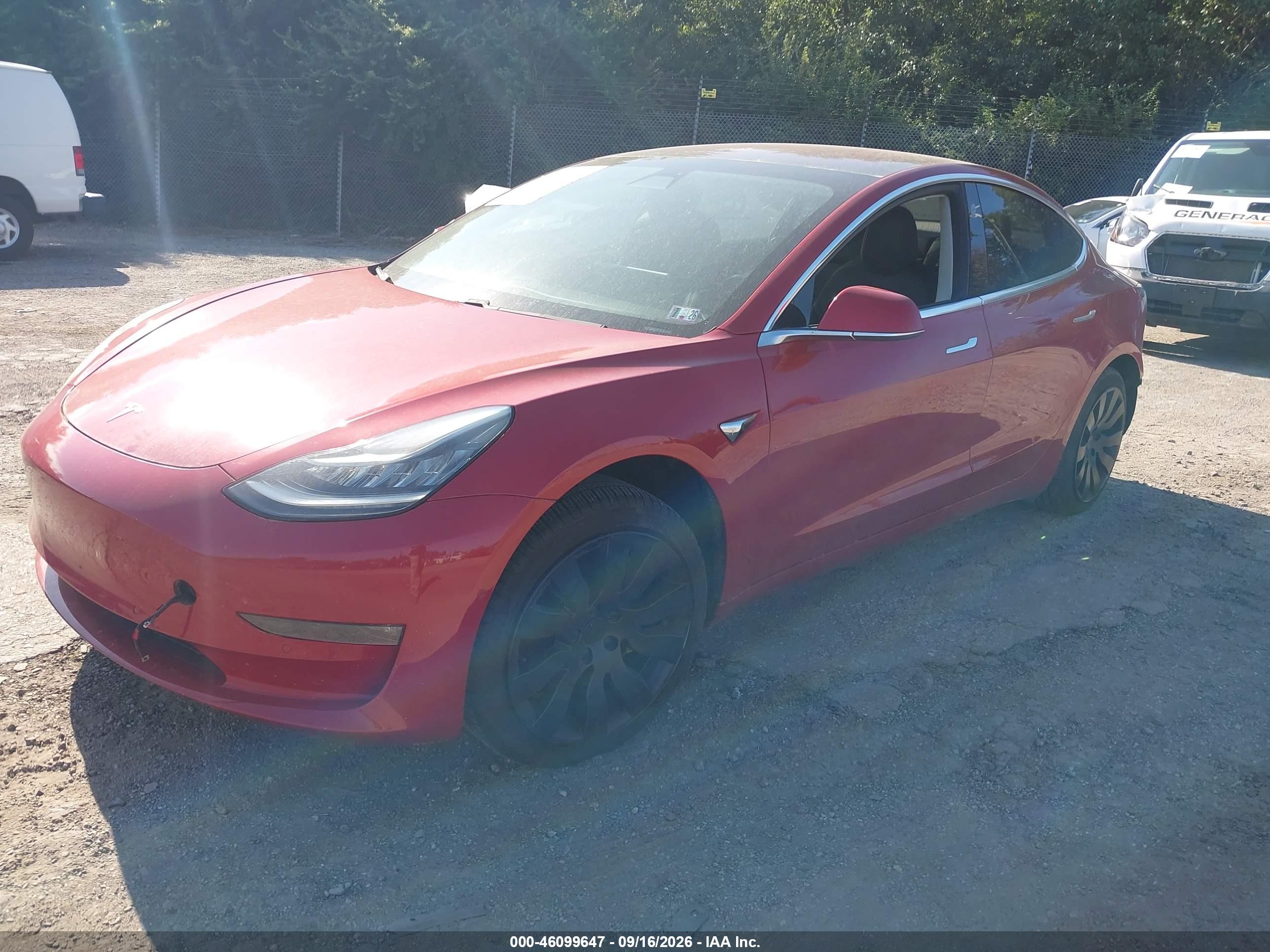 2018 TESLA MODEL 3 LONG RANGE/MID RANGE — I2