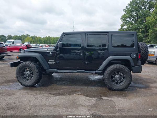 2017 JEEP WRANGLER UNLIMITED SPORT 4X4 — I117