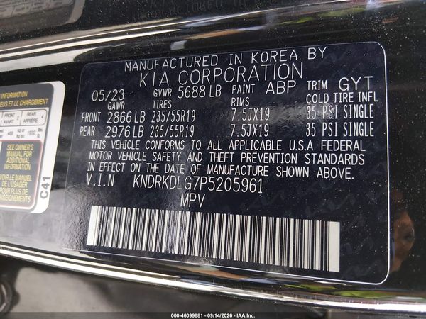 2023 KIA SORENTO HYBRID SX PRESTIGE — I9