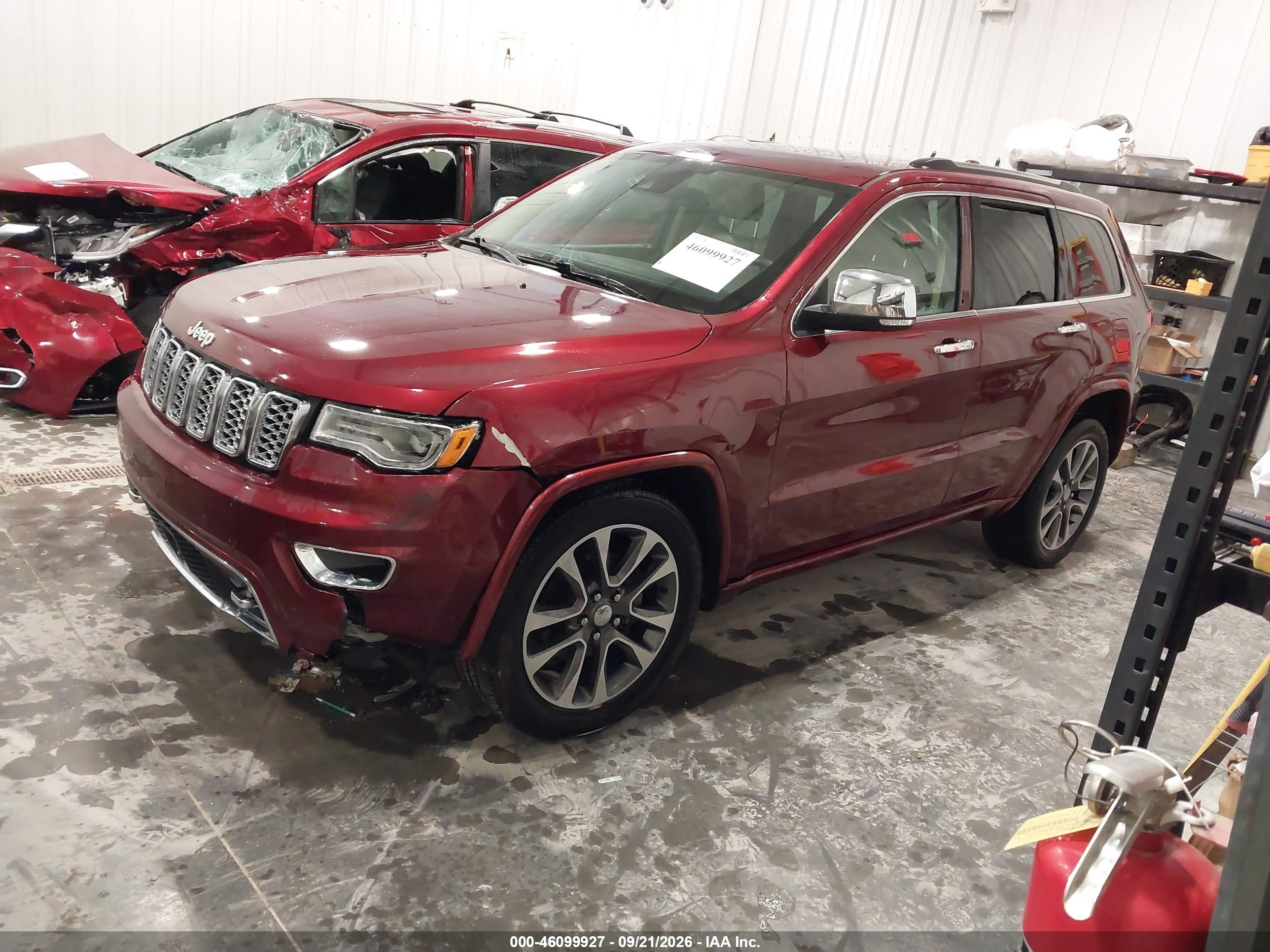 2018 JEEP GRAND CHEROKEE OVERLAND 4X4 — I2