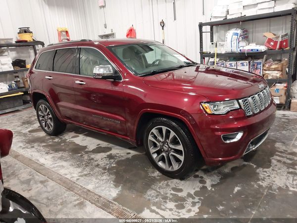 2018 JEEP GRAND CHEROKEE OVERLAND 4X4 — I1