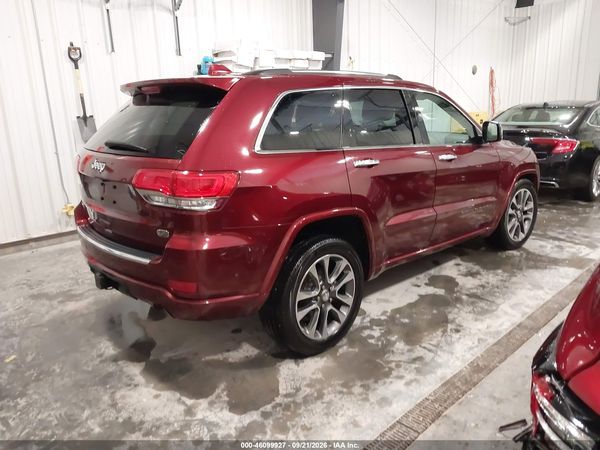 2018 JEEP GRAND CHEROKEE OVERLAND 4X4 — I4