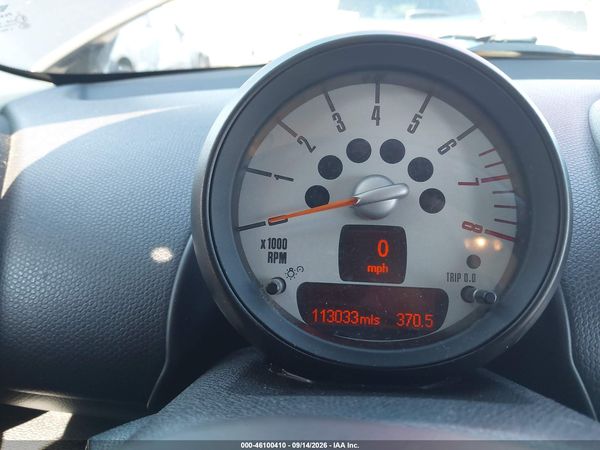 2012 MINI COOPER S COUNTRYMAN — I118