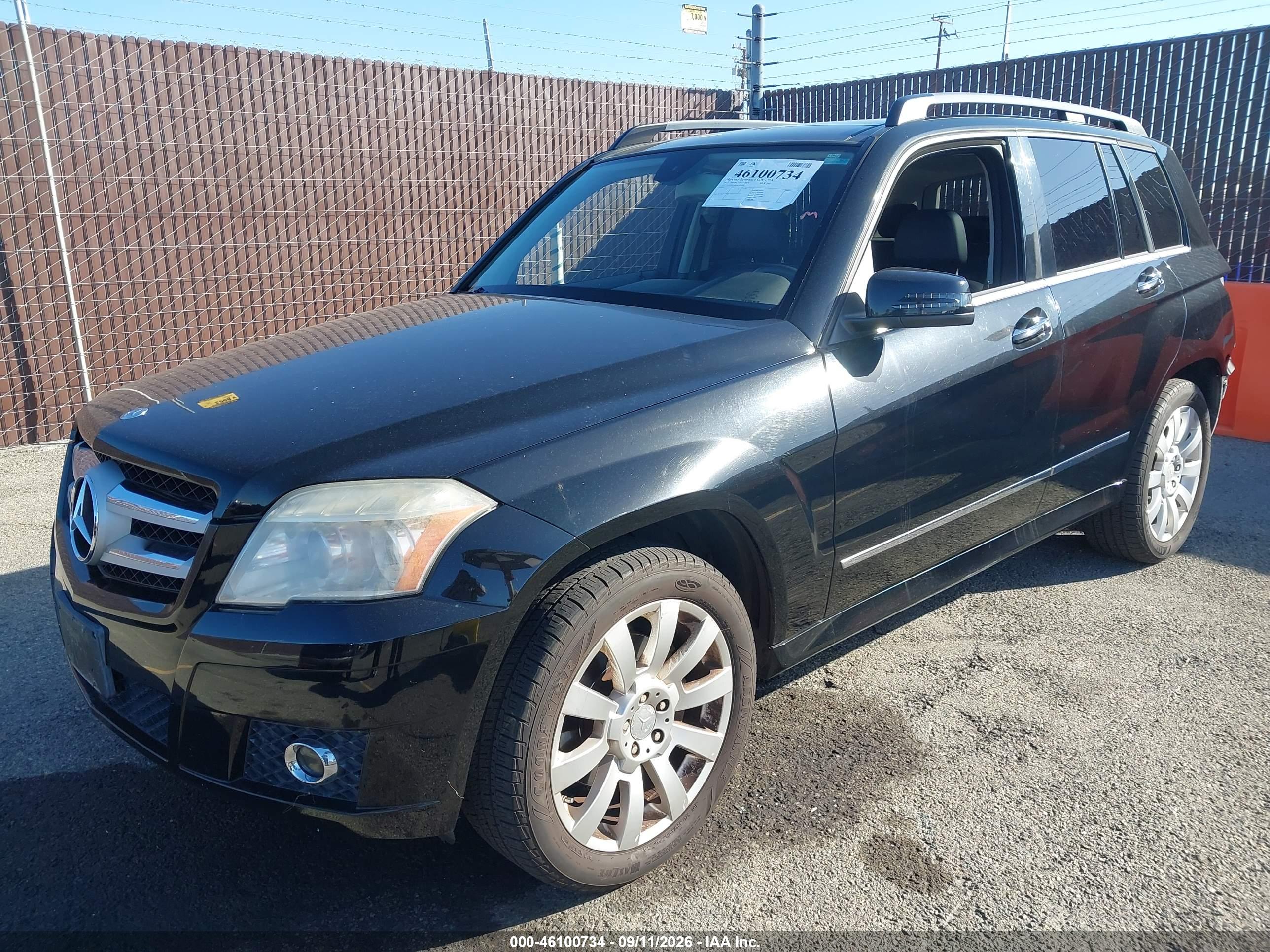 2012 MERCEDES-BENZ GLK 350 GLK350 — I2