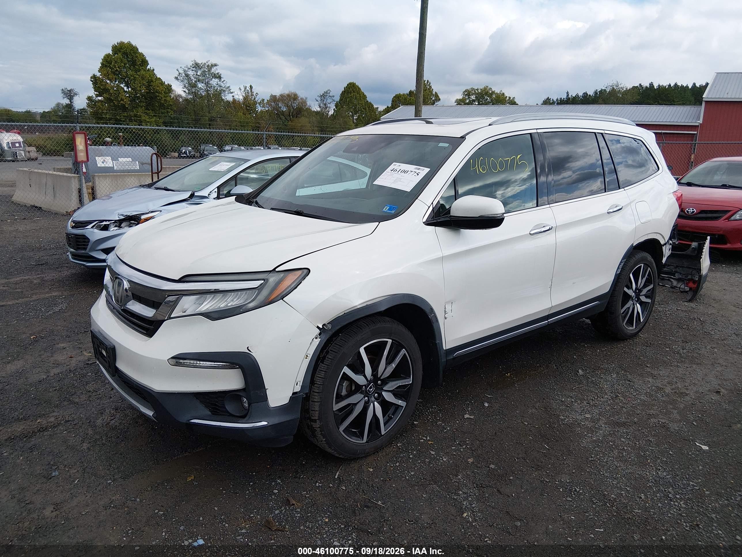 2019 HONDA PILOT TOURING — I2