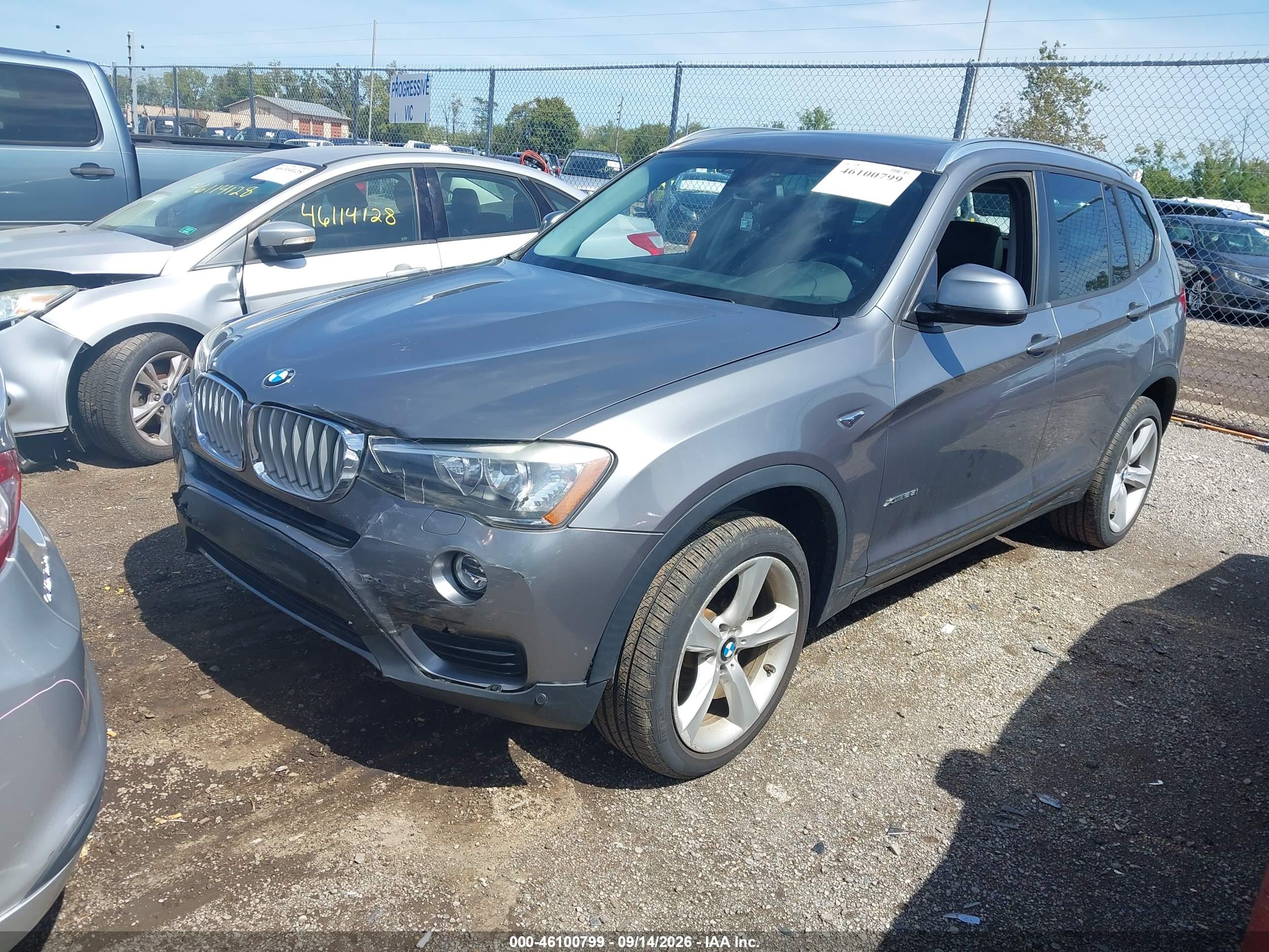 2017 BMW X3 XDRIVE28I — I2