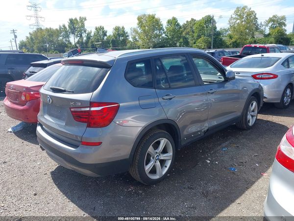 2017 BMW X3 XDRIVE28I — I4