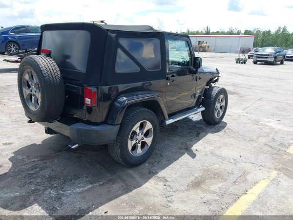 2016 JEEP WRANGLER SAHARA — I4