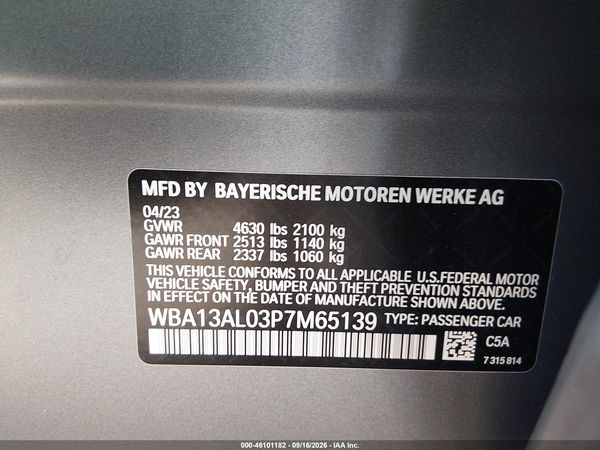 2023 BMW M235 GRAN COUPE I XDRIVE — I9