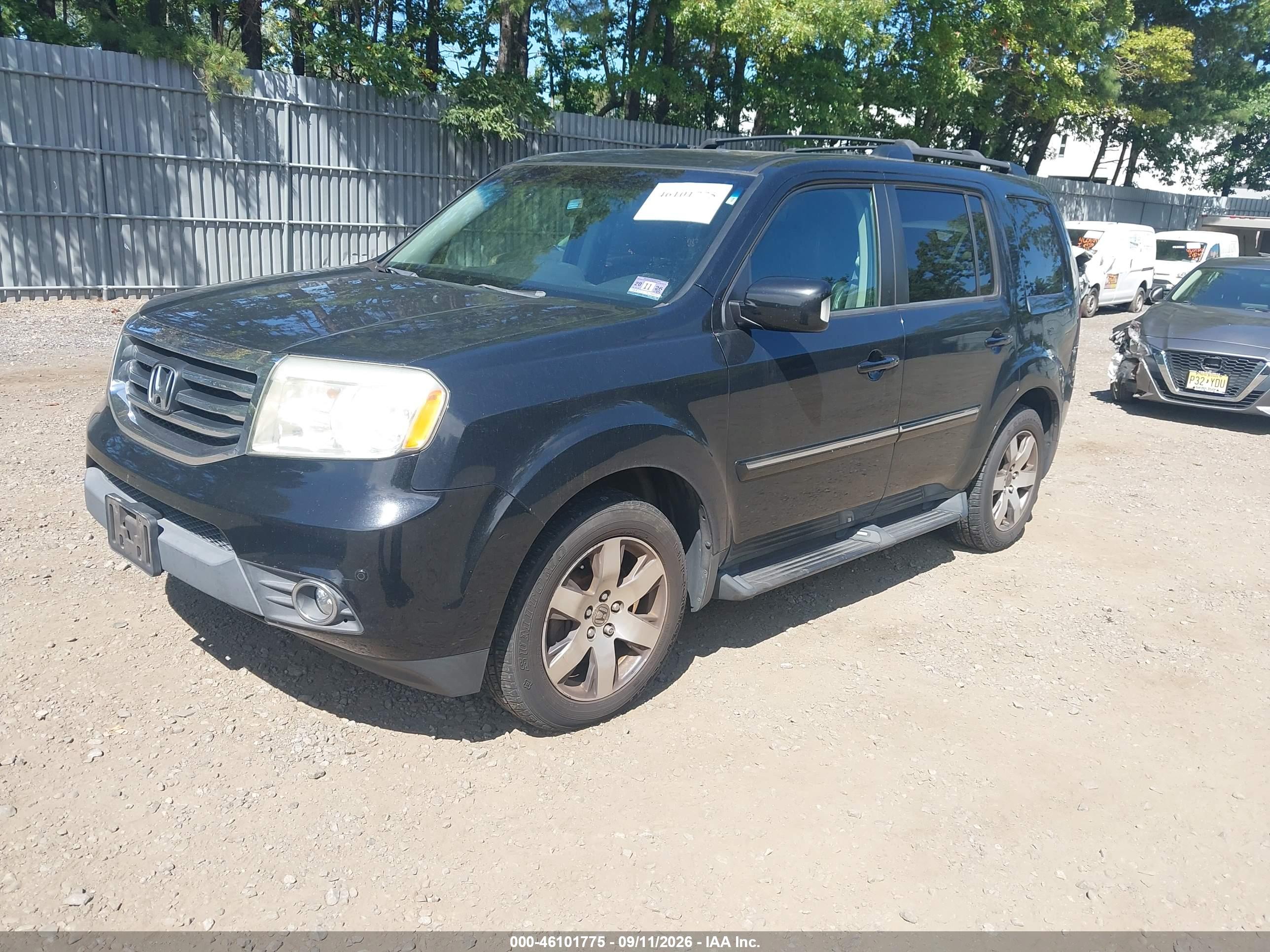 2013 HONDA PILOT TOURING — I2