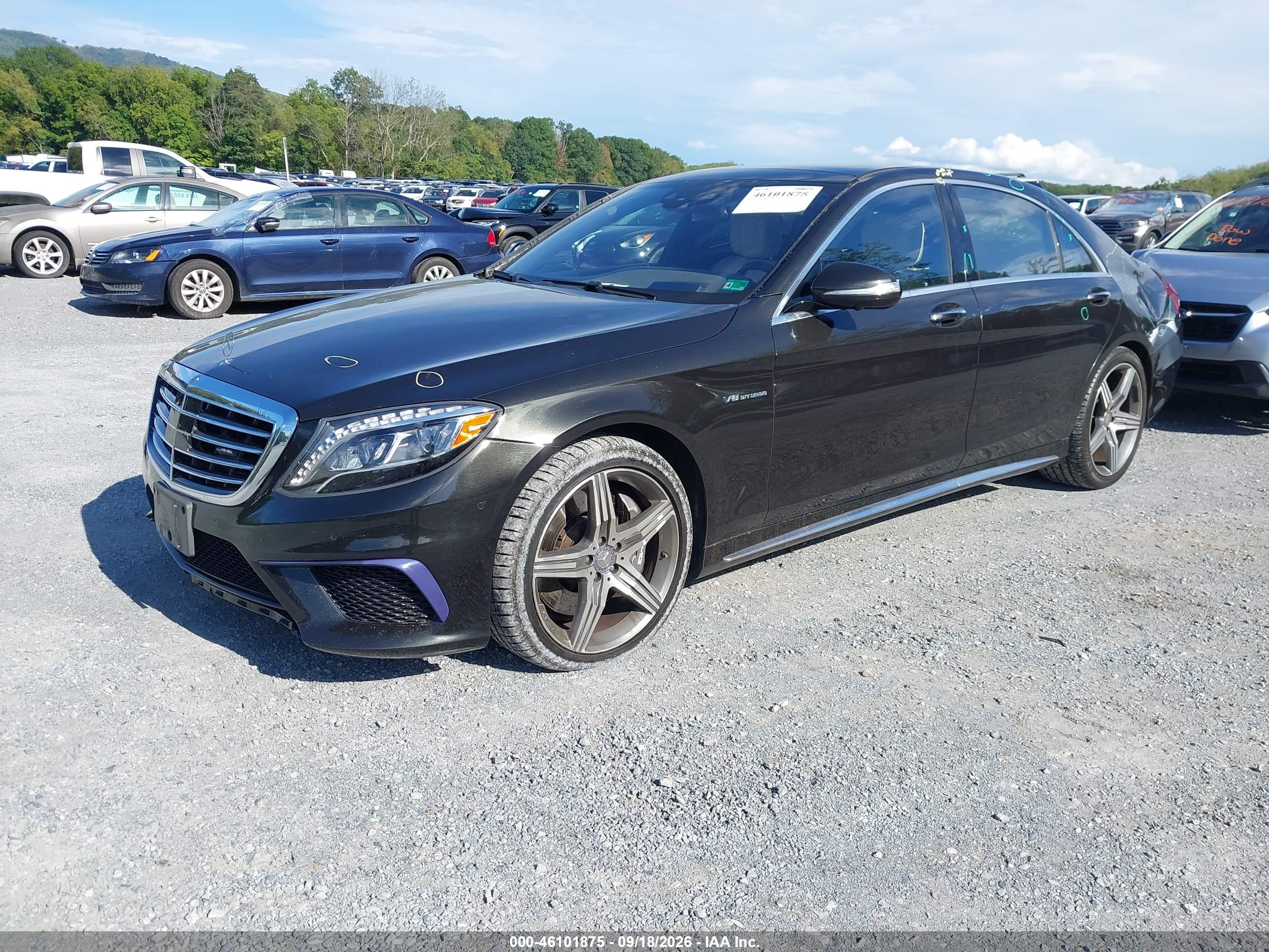 2015 MERCEDES-BENZ S 63 AMG 4MATIC — I2