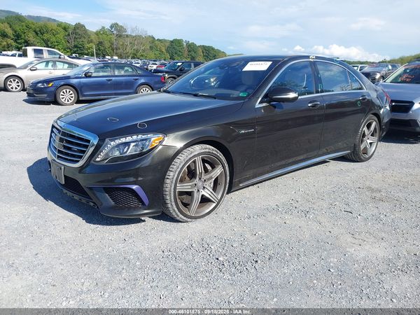 2015 MERCEDES-BENZ S 63 AMG — I2