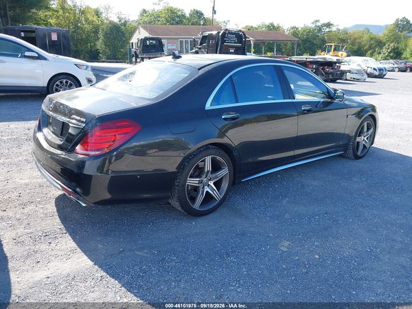 2015 MERCEDES-BENZ S 63 AMG 4MATIC — I4