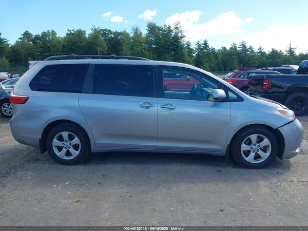 2017 TOYOTA SIENNA LE 8 PASSENGER — I116