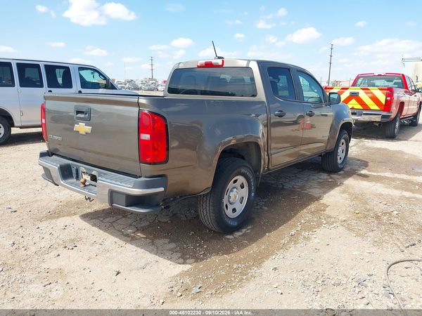 2016 CHEVROLET COLORADO WT — I4