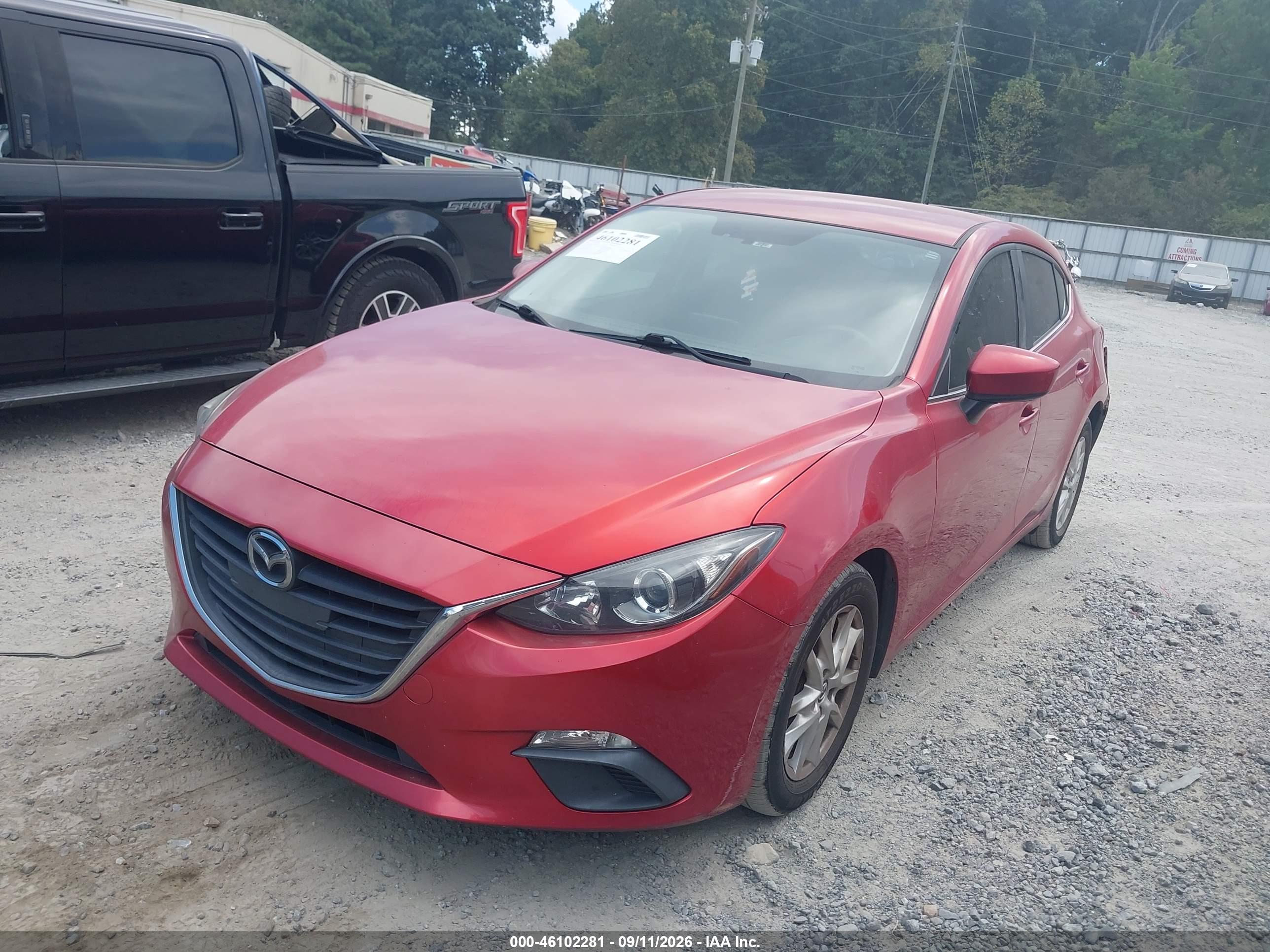 2016 MAZDA MAZDA3 I SPORT — I2