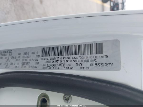 2018 RAM 1500 TRADESMAN  4X2 5'7 BOX — I9