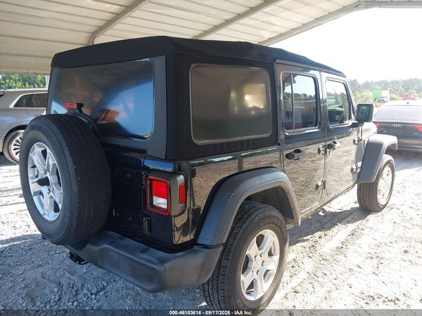 2019 JEEP WRANGLER UNLIMITED SPORT S 4X4 — I4