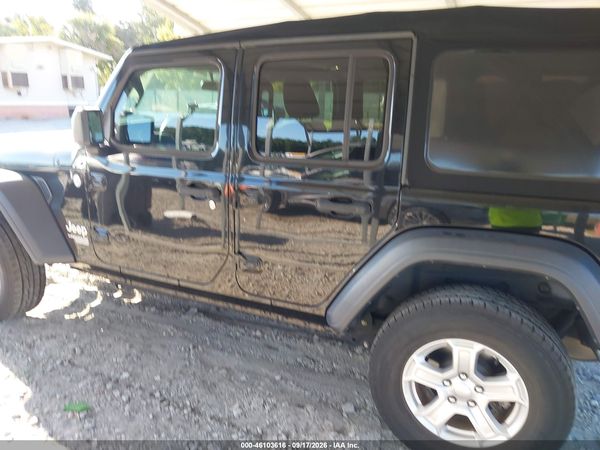 2019 JEEP WRANGLER UNLIMITED SPORT S 4X4 — I117