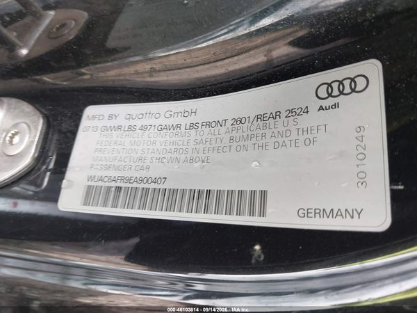 2014 AUDI RS 5 4.2 — I9