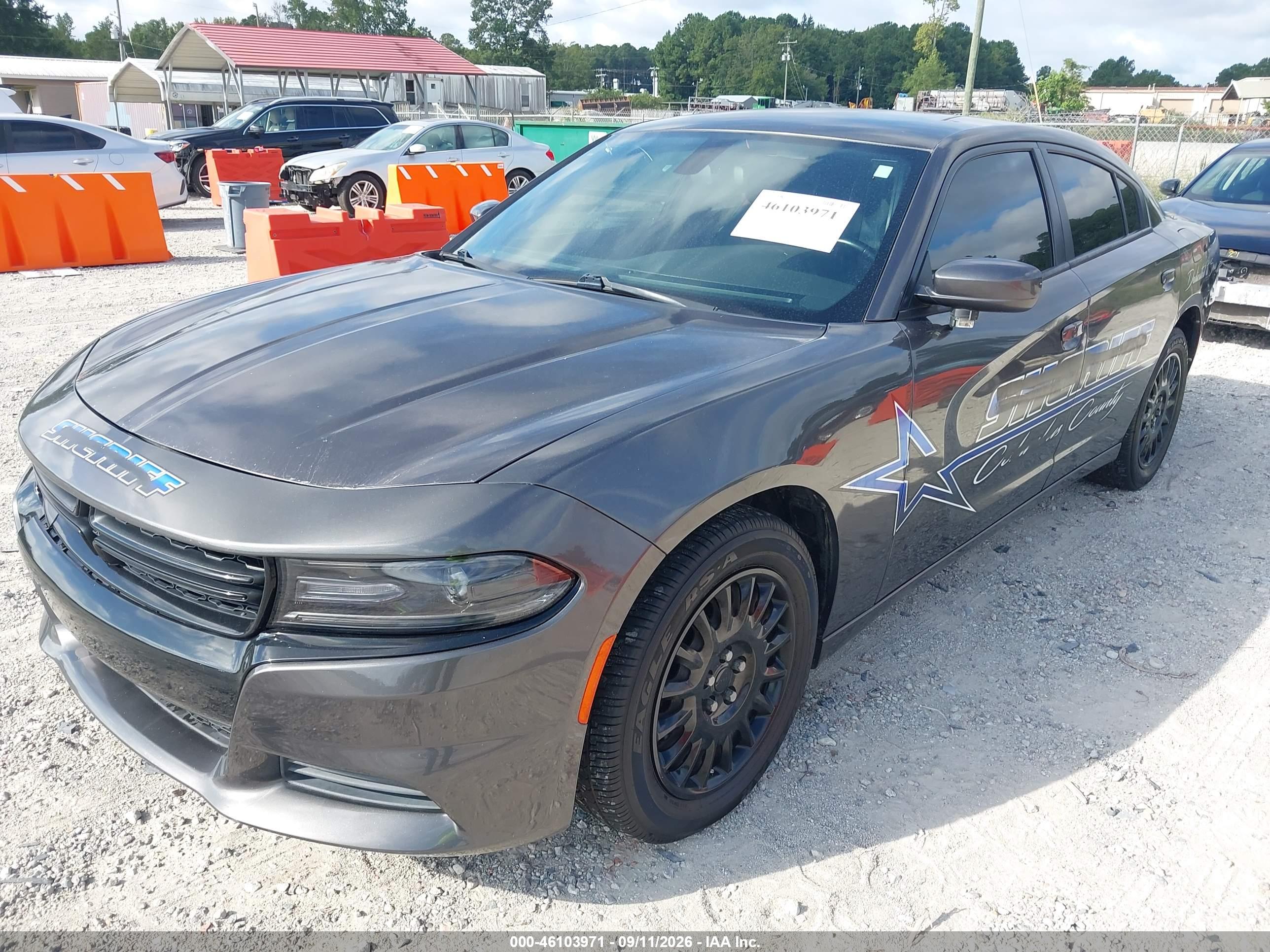 2019 DODGE CHARGER POLICE AWD — I2