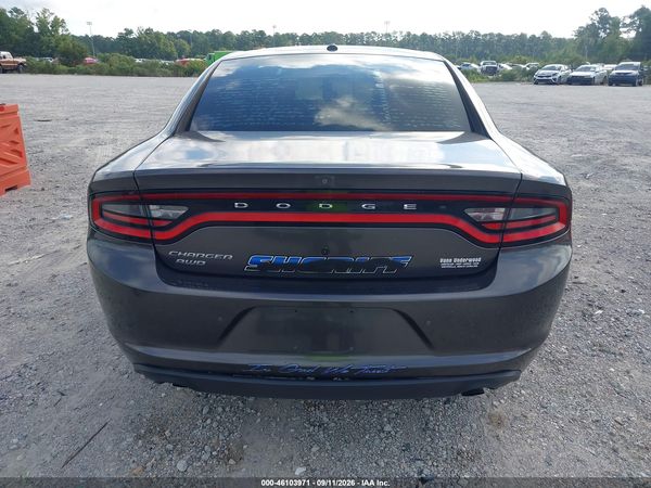 2019 DODGE CHARGER POLICE AWD — I119