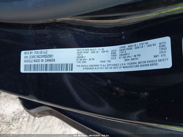 2027 CHRYSLER PACIFICA Select — I9