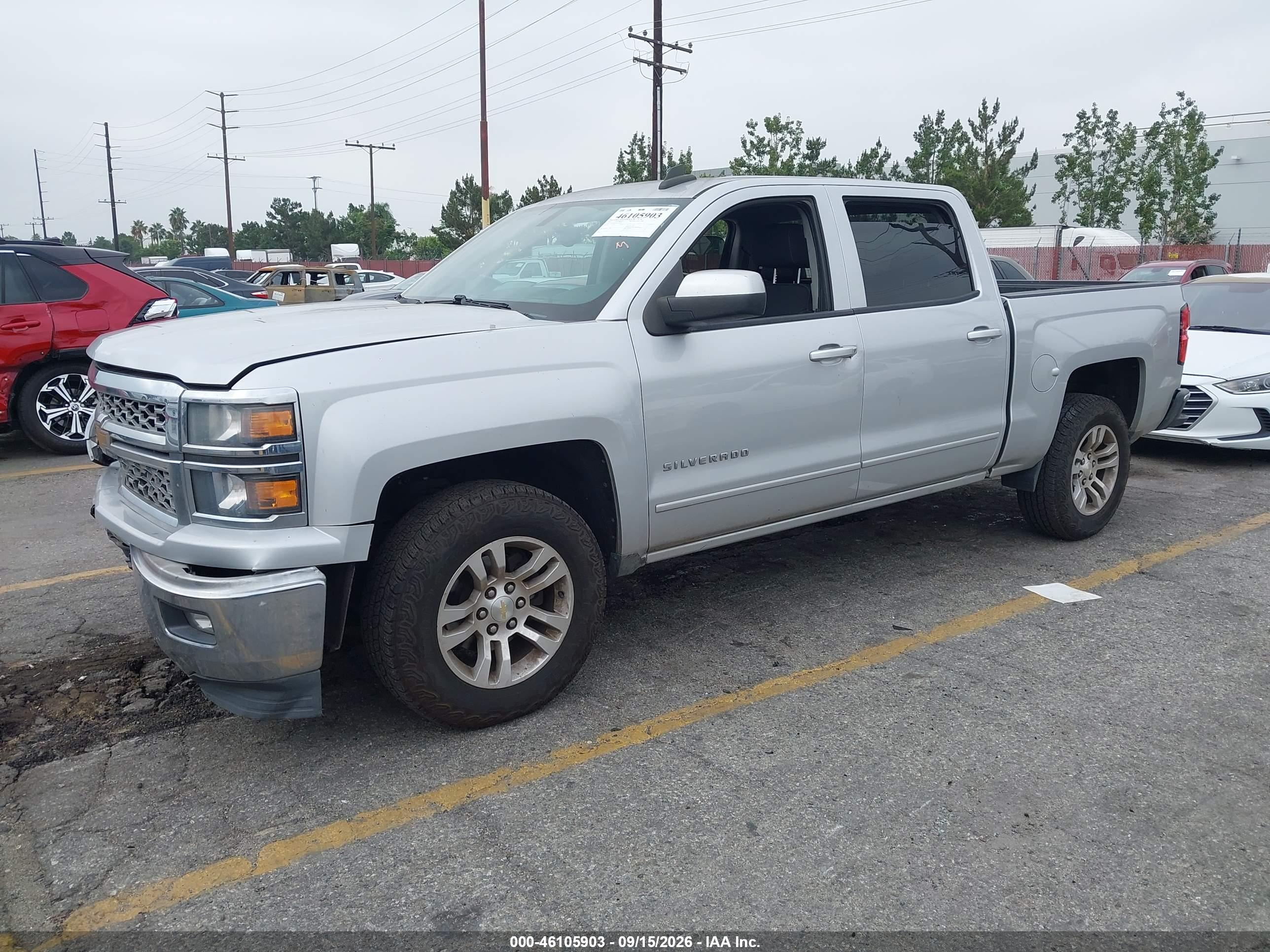 2015 CHEVROLET SILVERADO 1500 1LT — I2