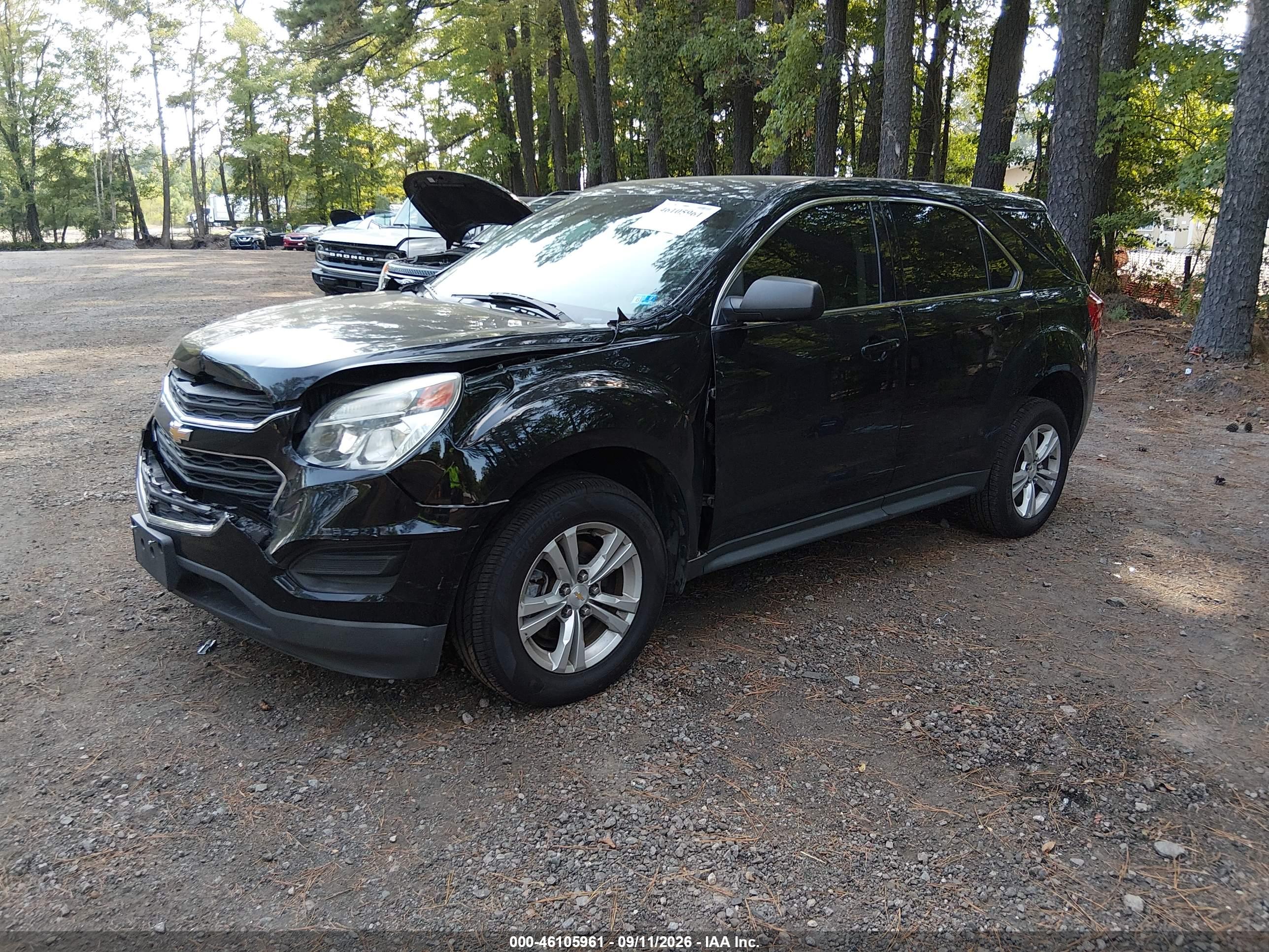 2016 CHEVROLET EQUINOX LS — I2
