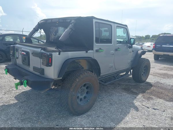 2017 JEEP WRANGLER UNLIMITED SAHARA 4X4 — I4